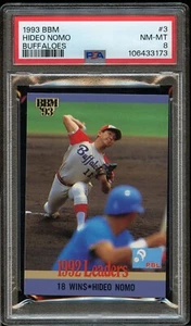 1993 BBM #3 Hodeo Nomo PSA 8 - Bild 1 von 2