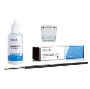 STRICTLY PROFESSIONAL JULIENNE EYELASH EYEBROW TINT DYE TINTING BROWN FULL KIT - Picture 1 of 1