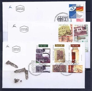 ISRAEL STAMPS 2005 COMPLETE YEAR SET OF 27 FDC VF - Imagen 1 de 6