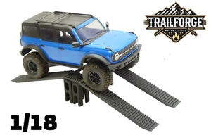 Trailforge 1/18 Scale RC Crawler Course Modular Up/Down Hill Ramp Set - Picture 1 of 9