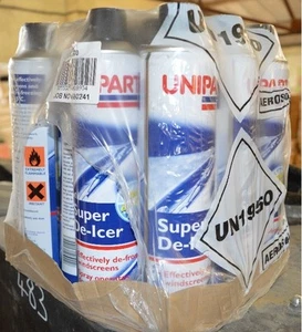 Three Cans Unipart 300ml De-Icer Sprays - Picture 1 of 1