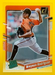 2023 Clearly Donruss GRAYSON RODRIGUEZ (Rated Rookie) #2 Orioles - Bild 1 von 2