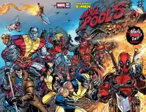 UNCANNY X-MEN #12 (DEADPOOL APRIL FOOLS X-MEN #1 JIM LEE HOMAGE VARIANT) COMIC - Picture 1 of 1