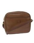 Pre Loved Burberry Brown Leather Shoulder Bag With Classic Charm And Timeless