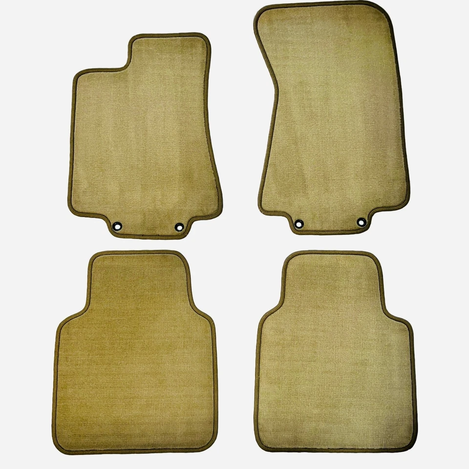2005 - 2009 Jaguar XJ8 Super V8 LWB Floor Mats 4 PC. Mat Set * TAN / BEIGE COLOR - Image 1 of 2