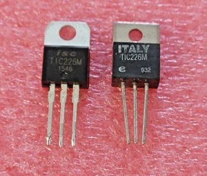 1pcs TIC226M Sensitive Gate Triacs 600V 8A 2.2W TO220 ISC - Imagen 1 de 2