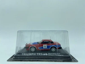 Model Car Triumph TR7 V8 #5 1978 Rally Manx - Newsstand - Scale 1:43 - Picture 1 of 2