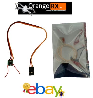Micro gebürsteter Motor ESC 1A 5V Geschwindigkeitsregler Micro RC Auto Buggie orangeRX - UK - Bild 1 von 4