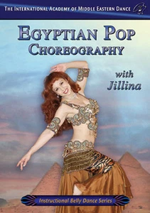 Egyptian Pop Choreography Jillina How to Belly Dance DVD - Bellydance - Picture 1 of 1