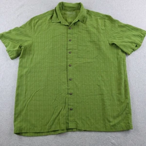 5.11 Tactical Shirt Herren Large grün verdeckt versteckte Brusttaschen Druckknopf - Bild 1 von 14