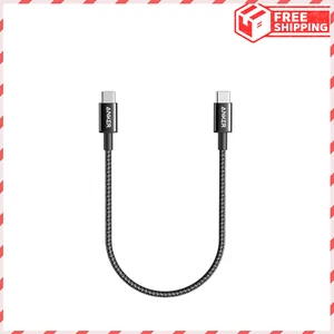 Cable Anker USB C a USB C, Tipo C 60W Cable de Carga Rápida (1FT, 1Pack) - Imagen 1 de 6