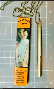 Neckless Pen Vintage 70er Jahre Made In USA Norbert Co. Neu In Box - Bild 1 von 3