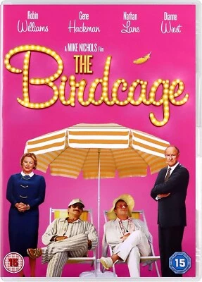 The Birdcage DVD 90s Comedy Film Robin Williams Gene Hackman UK Seller - Image 1 of 2