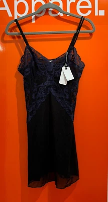 Wacoal Instant Icon Chemise, Black/Navy, New With Tag, RRP £52, B129 - Image 1 of 2