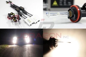 H11 4300K Stock White 35W Slim AC Canbus Ballast Xenon HID Conversion Kit Fog - Picture 1 of 5