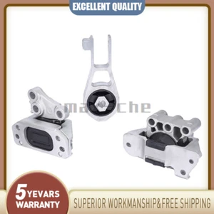 For Jeep Renegade Fiat 500X L4-2.4L Engine Mounts & Transmission Mount 3pcs Set - Picture 1 of 9