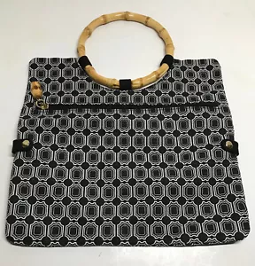Old Navy Bamboo Clutch Tote - Picture 1 of 4