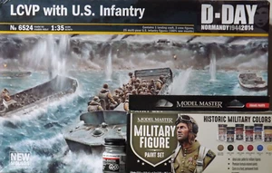 1/35 ITALERI LCVP with U.S. Infantry (D-Day Normandy) #6524 & Extra Testors MM - Bild 1 von 3