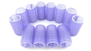 Self Grip Holding Rollers Hairdressing Curlers Hair 30Mm/1.2" Medium Size 12PCS - Picture 1 of 12