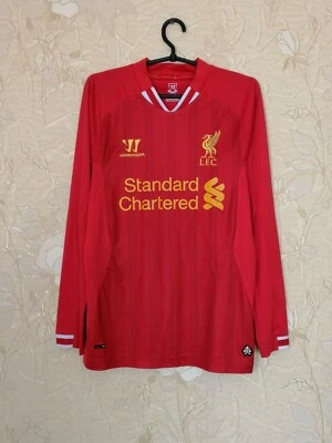 Camiseta de fútbol local Liverpool 2013 - 2014 Warrior talla S manga larga Foto 1 de 4