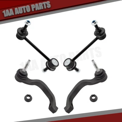 4Pcs Front Sway Bars Outer Tie Rods End Links Fits Ford Thunderbird Lincoln LS - Image 1 of 4