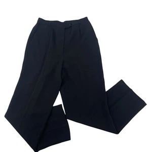 Pantaloni eleganti Rafaella donna taglia 10 cordino piqué vita alta foderati tasche neri nuovi con etichetta - Foto 1 di 9