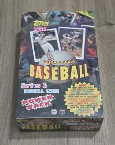 1995 Topps Series 1 Power Pack Baseball Factory Sealed Wax Box 36 Packs - Picture 1 of 1