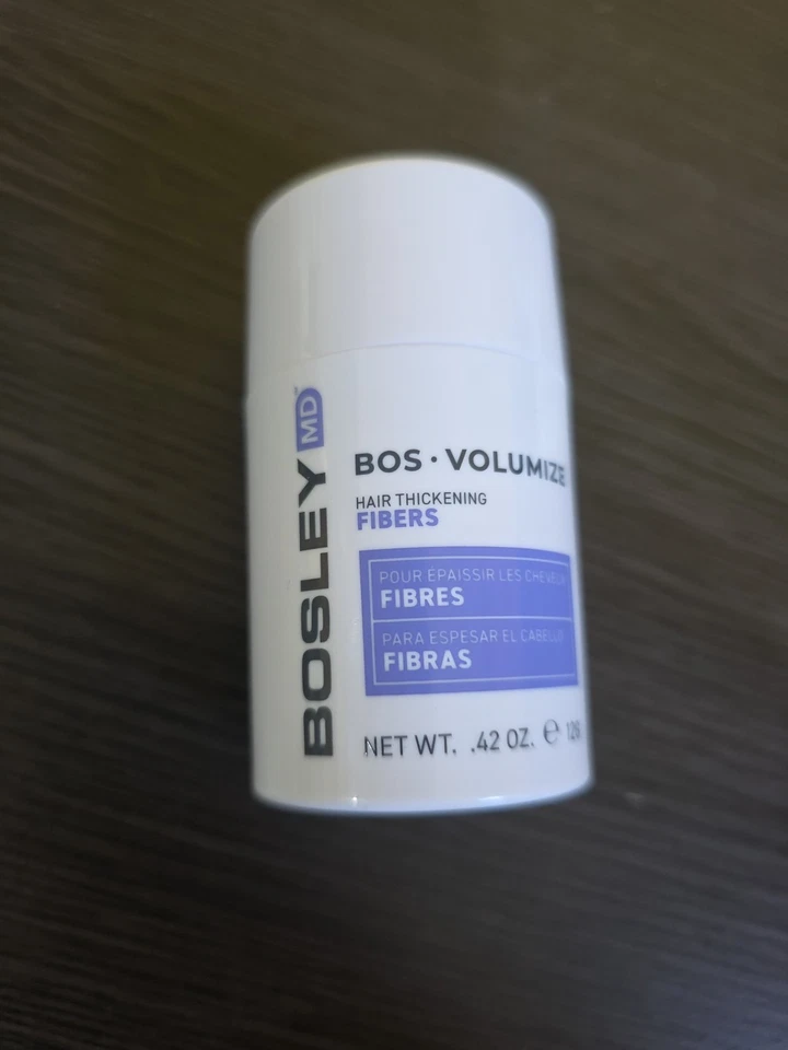 Nuevas fibras espesantes capilares Bosley Volumize en marrón medio 0,42 oz envío gratuito Foto 1 de 4