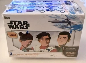 Tarjetas coleccionables Blaster Box 2019 Topps Star Wars Resistance selladas de fábrica - Imagen 1 de 6