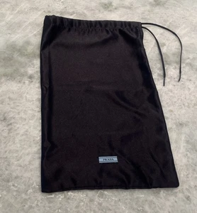 PRADA Black Satin Dust Bag 13.5”L x 8.5W” for shoes / wallet / small - Picture 1 of 5