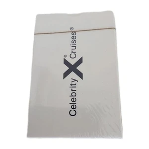 Mazo regular de cartas Celebrity X Cruises nuevo y sellado x 52 (lote 2) - Imagen 1 de 4