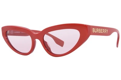 Burberry Debbie BE4373U 3919/5 Sunglasses Women's Red/Pink Lenses Cat Eye 54-mm - Image 1 of 4