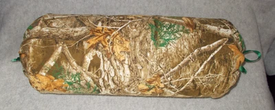 Funda de Almohada Cilindro Roble Real Hecha a Mano Mossy Camuflaje Cuello Rollo Foto 1 de 4
