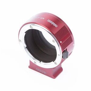 Metabones Nikon F Objektiv auf Sony E-Mount Kamera T Adapter II - Rot SKU#1986155 - Bild 1 von 4
