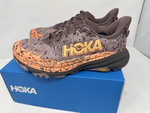 Hoka Speedgoat 6 GTX Größe 7,5 B mehrfarbige wasserdichte Damen-Traillaufschuhe - Bild 1 von 8