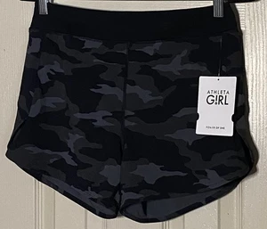 Athleta Girl The Power Of She Skort Camo Black Gray Youth Size XL/16 NWT - Picture 1 of 5