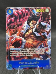 Monkey.D.Luffy OP11-118 Secret Rare Alt. One Piece OP11 “A Fist of Divine Speed” - Picture 1 of 2