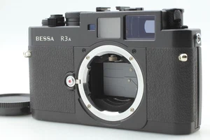 [MINT] Voigtlander BESSA-R3A Black 35mm film camera Body From JAPAN - Picture 1 of 10