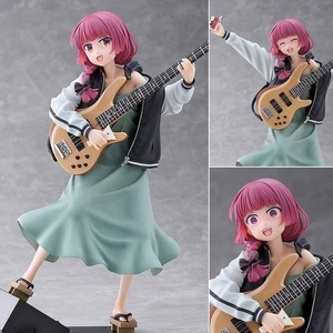 BOCCHI THE ROCK!Sick Hack Hiroi Kikuri PVC 22cm Figure Statue Model w/2 Face Toy - Picture 1 of 4
