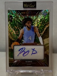 2024 Wild Card RJ Davis /8 Auto Tar Heels - Picture 1 of 3