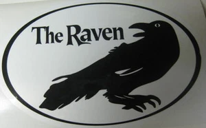 THE RAVEN Beer STICKER w Bird Baltimore-Washington Beer Works Baltimore MARYLAND - Picture 1 of 1