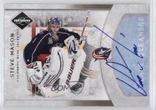 2011-12 Limited Crease Cleaners Signatures /99 Steve Mason #20 Auto