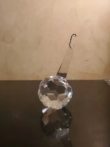 Antique - Waterford Etched Crystal Center Prism Ball 4 1/2" Tall By 2 1/4" Wide - Picture 1 of 5