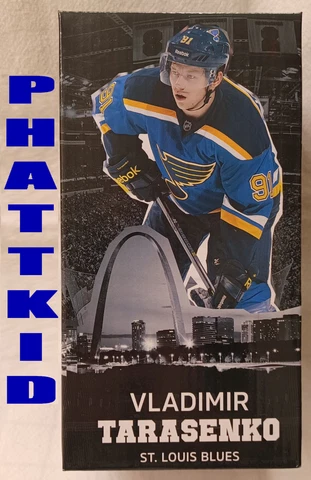 Vladimir Tarasenko St Louis Blues 2015 Bobblehead SGA NHL STL Hockey NIB Mint Cover