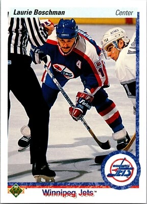 1990-91 Upper Deck - Laurie Boschman #103 - Image 1 of 2