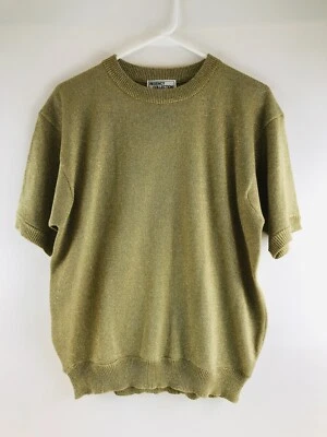 Suéter Regency Collection & Joyce, XL para mujer, dorado metálico, brillante, vintage Foto 1 de 4