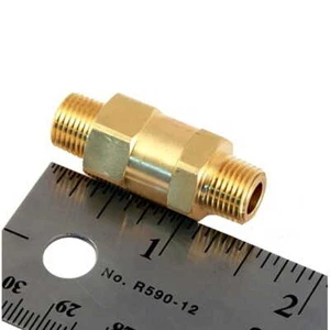 Clippard, MJCV-1AA, Check Valve, 1/8" MPT to 1/8" MPT - Picture 1 of 1