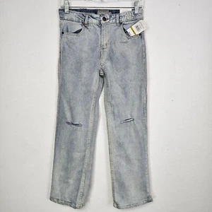 Lucky Brand Jeans Girls NEW High Waist Wide-Leg Stretch Lightwash Denim Sz 14 - Picture 1 of 12