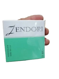 8 g ZENDORI UV Oil - Free Foundation SPF12 Extra Cover Skin Smooth Face Powder - Picture 1 of 1