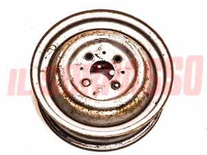 CERCHIO RUOTA SENZA FERITOIE FIAT 850 T PULMINO FAMILIARE FURGONE ORIGINALE 4X12 - Imagen 1 de 2